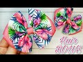 Diy Hair Accessories - How to make Hair Bows - Hair bow tutorial - 🎀 - #2