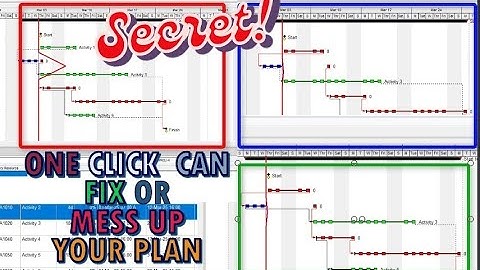 Start to Start #Lag Secrets in Primavera P6