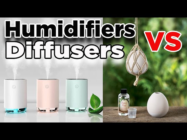 What's the Difference? Diffuser vs Humidifer - Homedics Blog