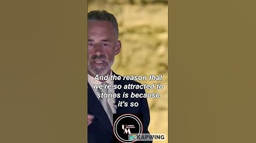A story is a verbal description of a hierarchy of perceptual - Jordan Peterson #shorts