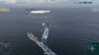World of Warships - Bottle of water torps
