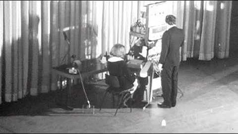 Delia at Queen Elizabeth Hall on 18 1 1968