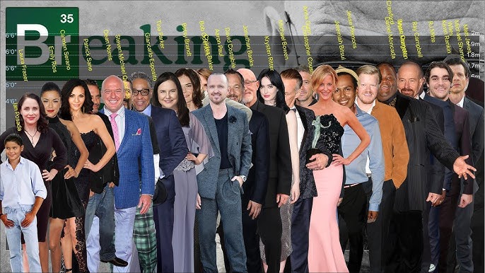 Breaking Bad Cast Height Comparison 2021 Youtube