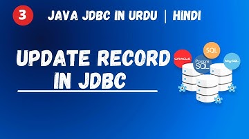 How to Update Record in MySQL Database using java JDBC in Urdu /Hindi  || Technical Hassan Ali