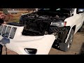 Jeep Grand Cherokee WK2 Front Bumper Removal -- Overland 2014-2016