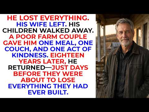 My Wife and Kids Abandoned Me. A Poor Farm Couple Saved My Life... 18 Years Later, I Saved Theirs.