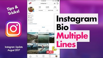 How to Edit Instagram Bio - Multiple Lines Tips & Tricks