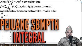pembahasan soal tipe SBMPN, Integral dan deret aritmatika ,PEJUANG SBMPTN screenshot 4