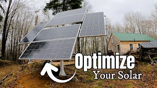 Off Grid Solar HUGE IMPROVEMENTS Eco Worthy Dual Axis Tracking System