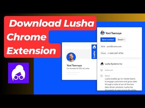 How to Install Lusha on Chrome | Lusha - Easily find B2B contact information