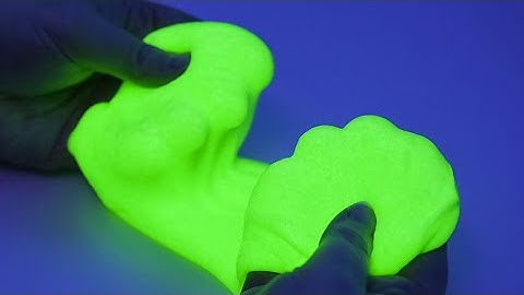 Glow in the Dark Slime | How to Make Glow in the Dark Slime
