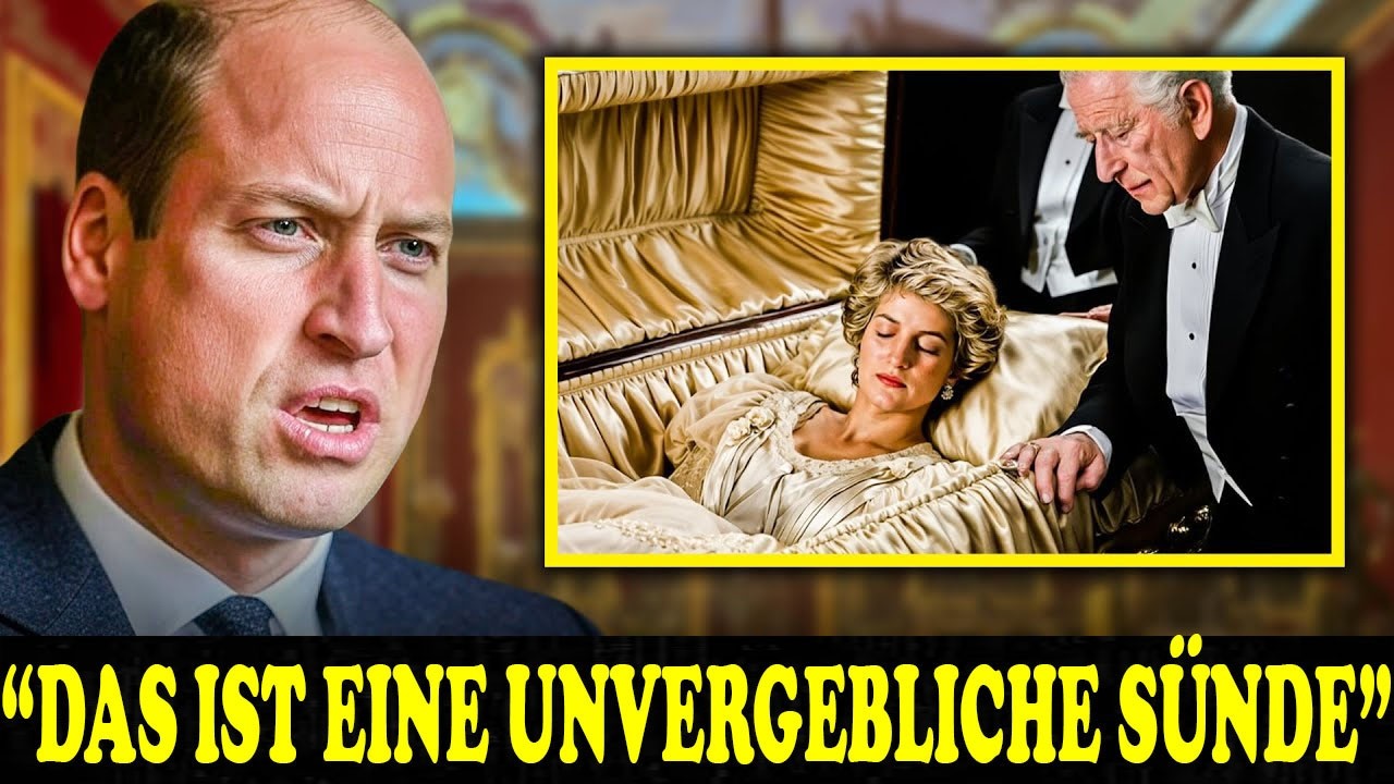 Prinz William enthüllt das „Sargversprechen“, das König Charles neben Dianas Leichnam gab!