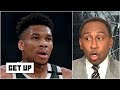 Stephen A. reacts to Giannis' comments about this being the 'toughest championship' | Get Up