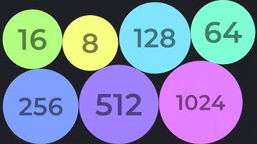 2048 BALLZ - Merge Number Balls (Balls Drop And Merge Android Puzzle Gameplay, 2048 Tile, Merge Ball