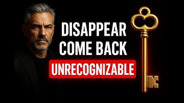 Disappear And Come Back Unrecognizable (Key Rules To Change Your Life)