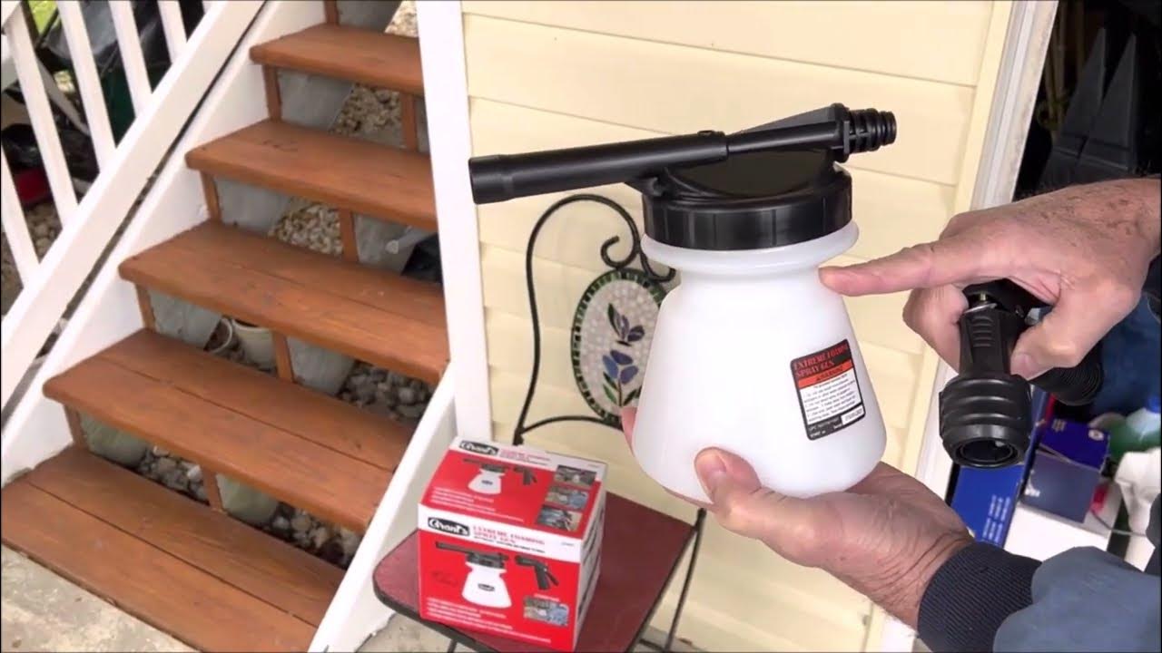 Product Review Grant's Foaming Spray Gun (Harbor Freight Purchase