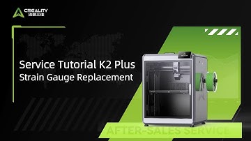 Service Tutorial K2 Plus Strain Gauge Replacement