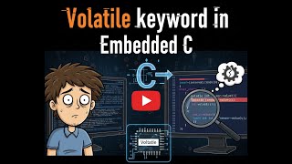 Explain volatile Keyword in C | Embedded C. #computerscience #clanguage