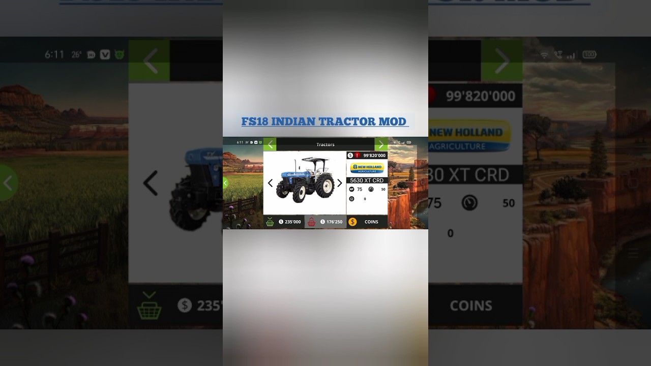 newholland 5630 indian tractor Farming Simulator 18 (By GIANTS Software GmbH) fs16indian Tractor mod
