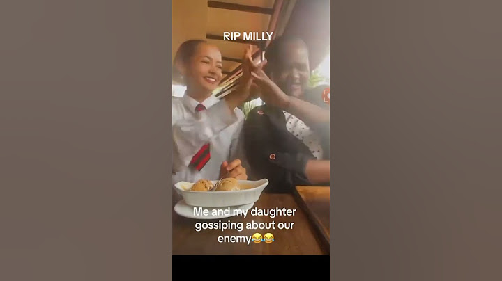 Milly wa Doc en her daughter #R .I.P milly #subscribe