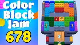 Color Block Jam Level 678 Solution