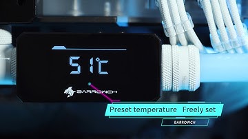 Barrowch multimode OLED display protector with alarm for overheat and Intelligent shutdown