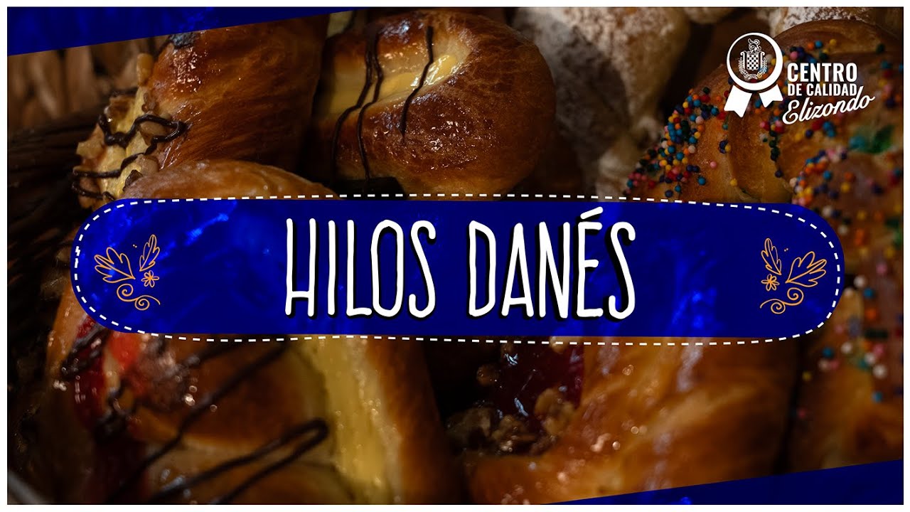 Receta Hilos de Danés con Harina Hoja de Plata