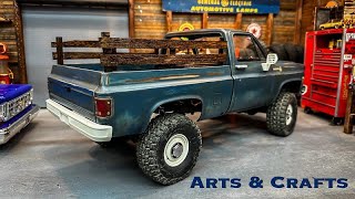 Arts & Crafts Time for the RC4wd K10 Build Off, Squarebody Chevy Scottsdale Farm Truck