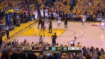 Stephen Curry Stepback 3 Pointer  Cavaliers vs Warriors   Game 5  June 13, 2016  2016 NBA Finals