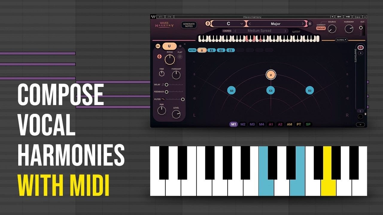 How to Compose Vocal Harmonies using MIDI - YouTube