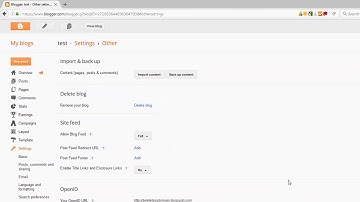 How to delete blogger blog 2016