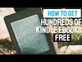 How to Get Hundreds of Kindle eBooks Free