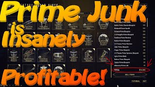 PRIME JUNK IS THE FASTEST INVESTMENT IN THE GAME | Warframe Trading