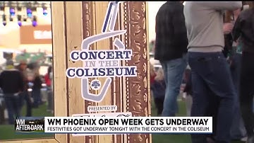WM Phoenix Open begint met concert in het Coliseum