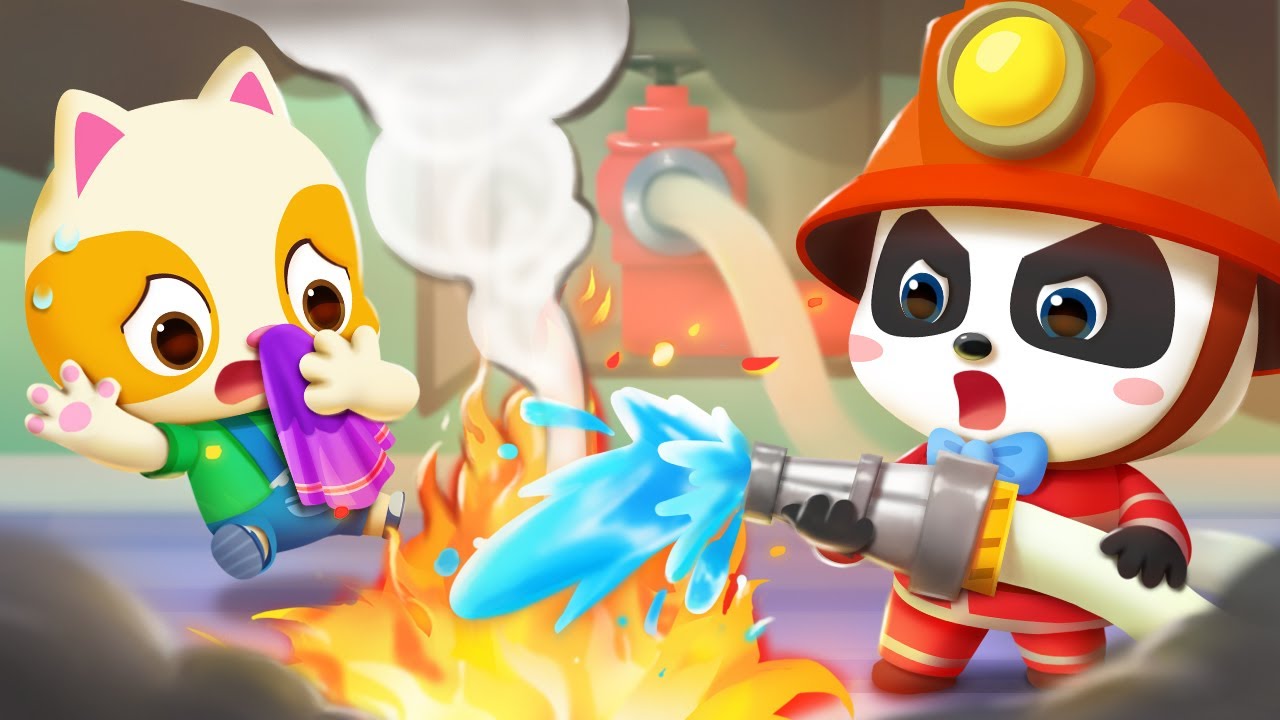 火事が起きたらどうする？ | 子供向け安全教育 | 赤ちゃんが喜ぶ歌