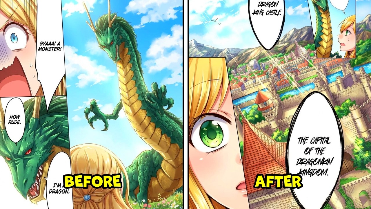 BANISHED AS A FAILURE, SHE USES MODERN KNOWLEDGE TO TAME THE DRAGON KING | MANGA RECAP