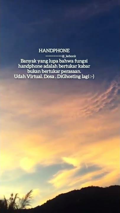 STATUS WA TERBARU | STORY WA SAD | STORY WA SENJA | BUKAN ANAK SENJA #shorts