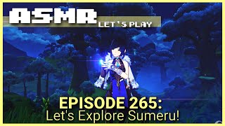 ASMR | Genshin Impact | Let's Explore Sumeru! | Whispering and Keyboard Sounds ⭐