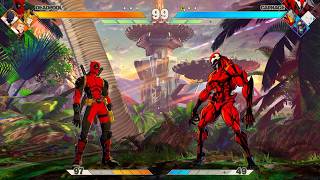 Deadpool vs Carnage ▰ CPU Hardest AI ▰ Marvel Tokon Fighting Souls