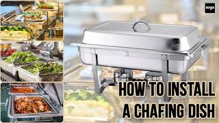 SOGA Stainless Steel Chafing Catering Dish Food Warmer