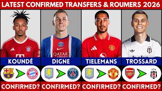 🚨 LATEST CONFIRMED TRANSFER NEWS AND RUMOURS 2026 | TIELEMANS, DIGNE, TROSSARD, KOUNDE...... screenshot 5
