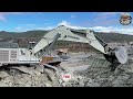Liebherr 984 Mega Excavator in Action | Loading Trucks &amp; Dumpers at Massive Mining Site (4K)