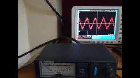 Testing my MST 5w Qrp transceiver