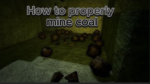 How to properly mine coal | Siberian Coal Mining Simulation Roblox