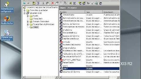 Añadir equipo local al dominio de Windows 2003 Server