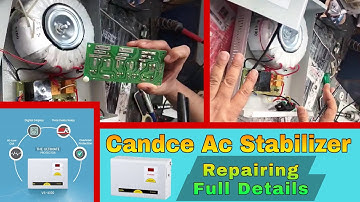 AC Stabilizer Reparing | Candce Stabilizer Repairing Course ! VS - A4100