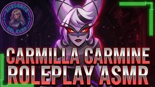 🥋 CARMILLA CARMINE CORRECTS YOUR POSTURE IN THE PRIVATE ARMORY - Hazbin Hotel ASMR 🗡️ screenshot 1