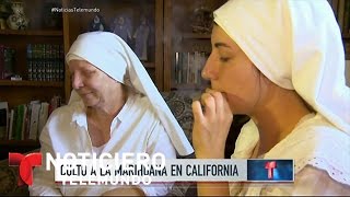 Mujeres rinden culto a la marihuana en California | Noticiero | Noticias Telemundo