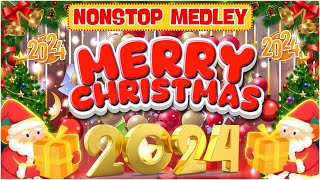 Christmas Songs Medley Disco Nonstop 2024 - Christmas Songs Disco 2024🎅🎄