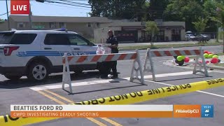 2 killed, 12 hurt when over 100 shots are fired in north Charlotte